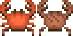 Краб и жареный краб