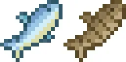 Тунец и жареный тунец