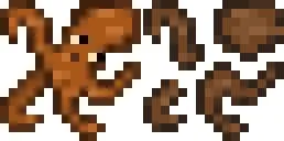 Осьминог и жареный осьминог