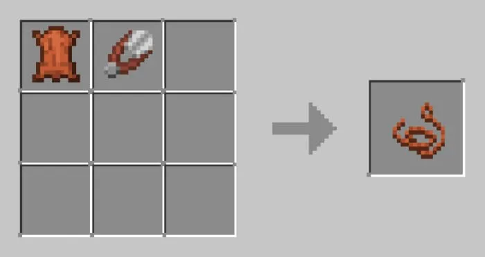 Крафт кожаной нити