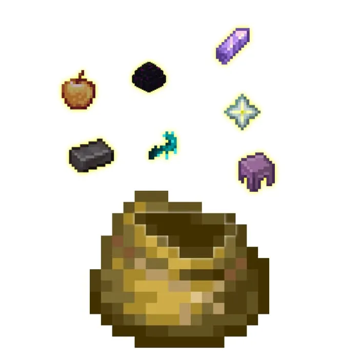 Примеры предметов в легендарной смуке