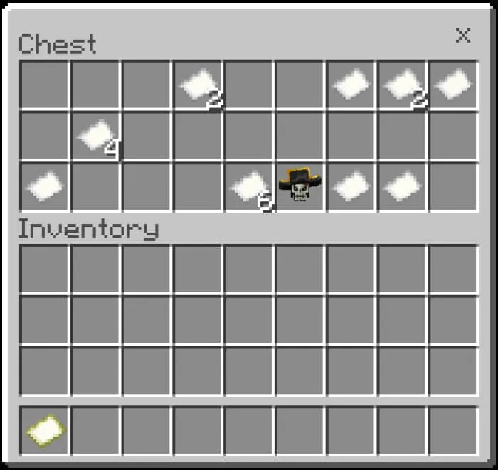 Предметы в сундуке