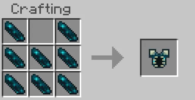 Крафт нагрудника стража