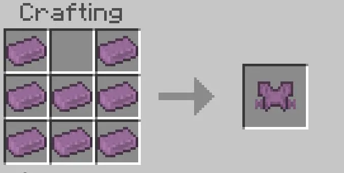 Крафт нагрудника из шалкера