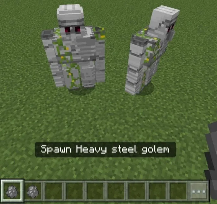 Стальной и тяжелый голем