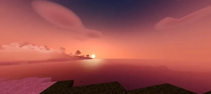 Новый вид заката