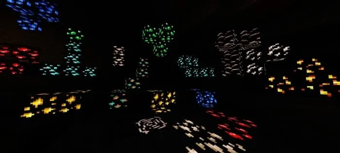 Свечение руд в темноте