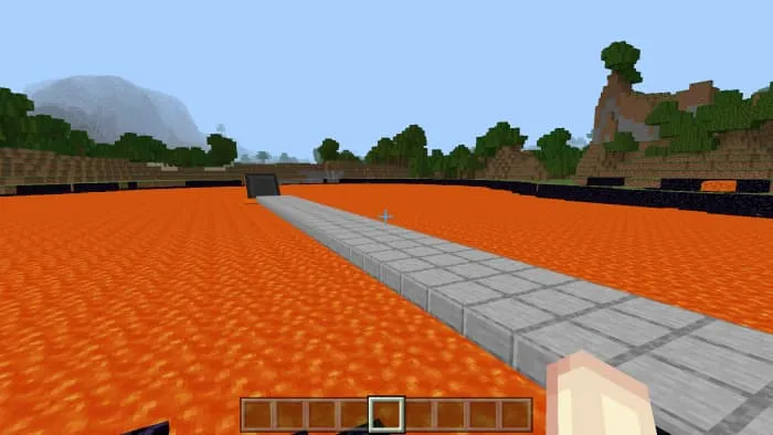 Лавовое озеро