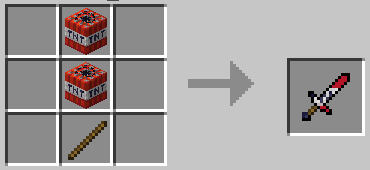 Крафт TNT инструментов