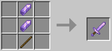 Крафт инструментов из аметиса