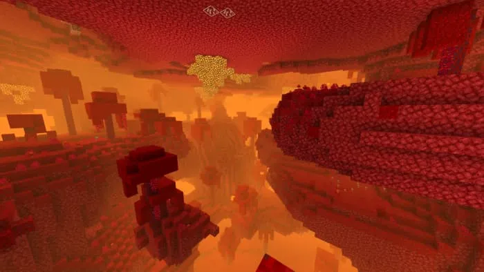 Новый вид тумана в багровом лесу