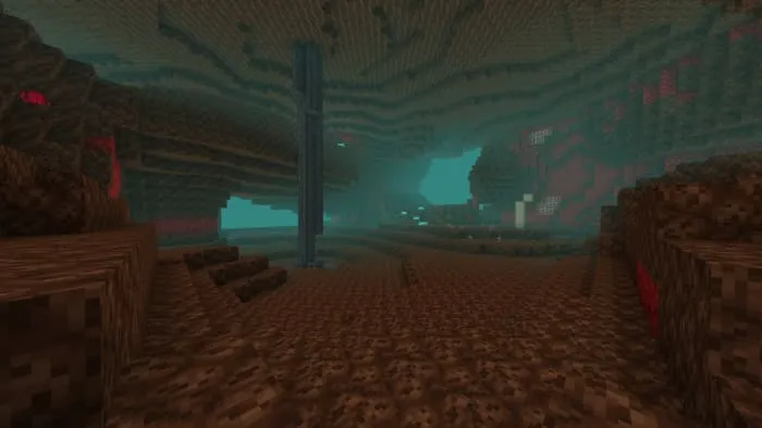 Новый вид тумана в биоме из песка душ