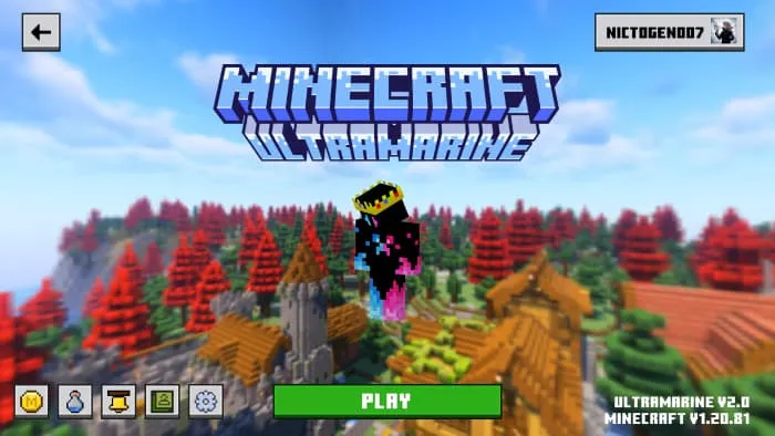 Новый стартовый экран