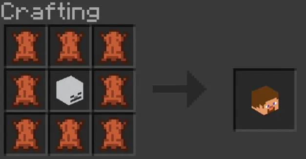 Крафт головы стива