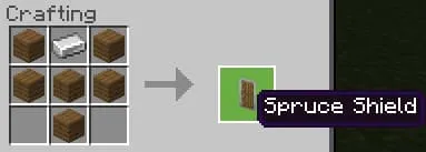 Крафт щита из сосновых досок