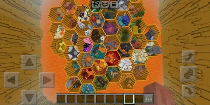 Вид на уровни сверху