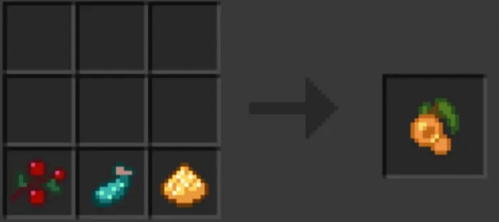 Крафт светящейся ягоды