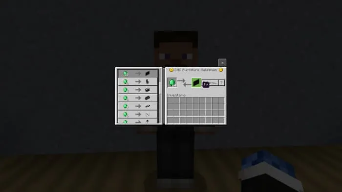 Приобретение мебели