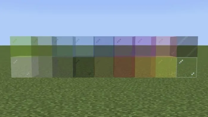 Прозрачное стекло без полей