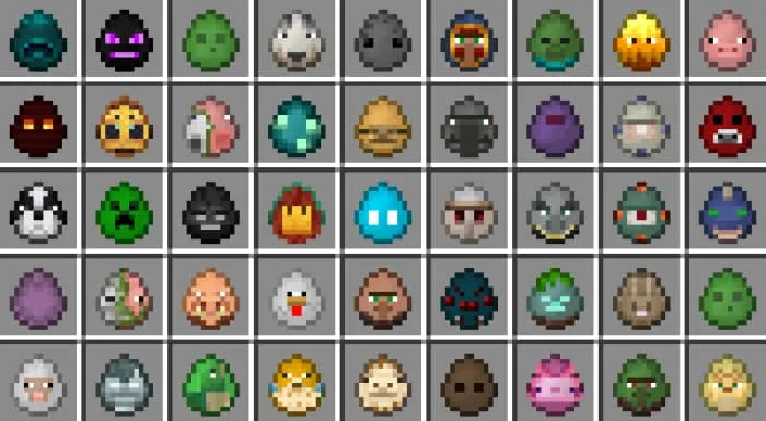 Новый вид яиц спавна