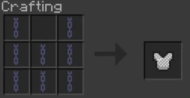 Крафт кольчужного нагрудника