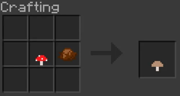 Крафт коричневого гриба