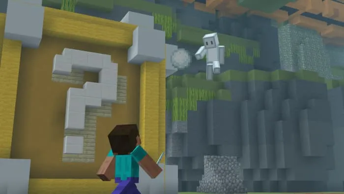 Бот стреляет снежком