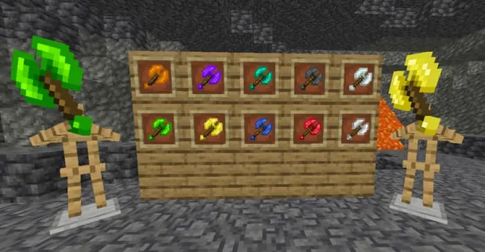 Боевые топоры в рамках