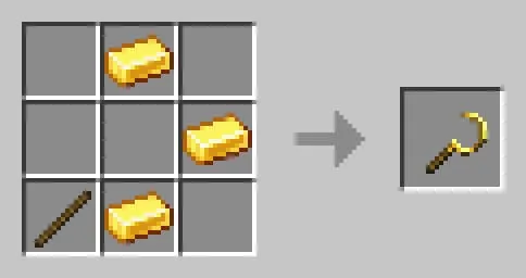 Крафт золотого серпа