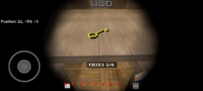 Ключ на столе