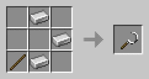 Крафт железного серпа