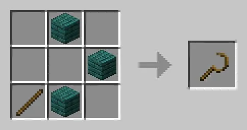 Крафт серпа из искаженных досок