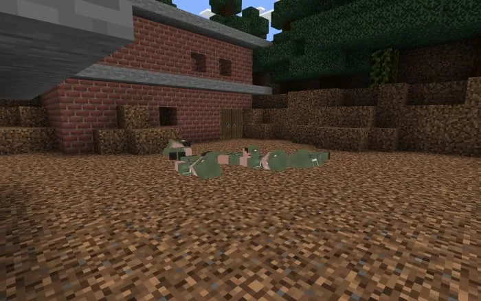 Солдаты на поле