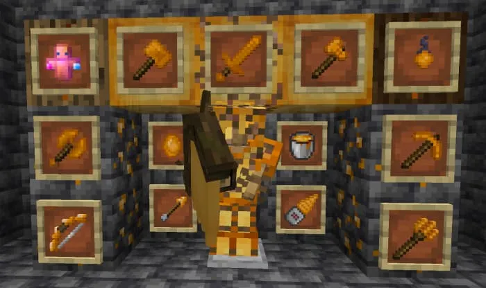 Амбаровые инструменты и доспехи