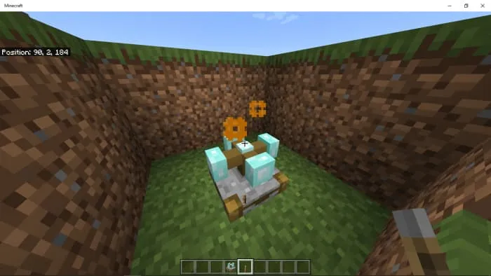 Включение измельчителя