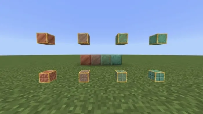 Визуальная вощеная медь