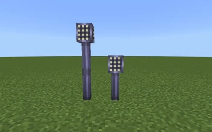 Блоки железного столба