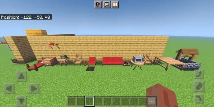 Кровать, столы, стулья, кресло и диван