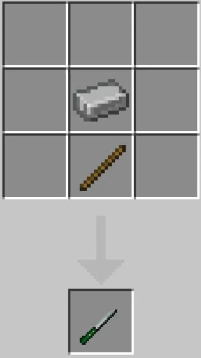 Крафт стального ножа