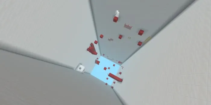 Вид паркура сверху