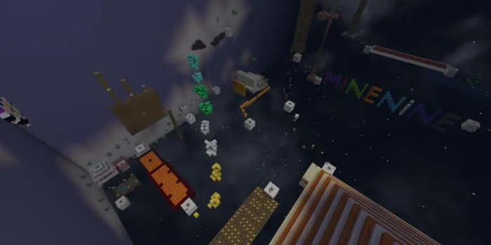 Паркур по различным блокам