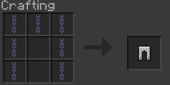 Крафт кольчужных поножей