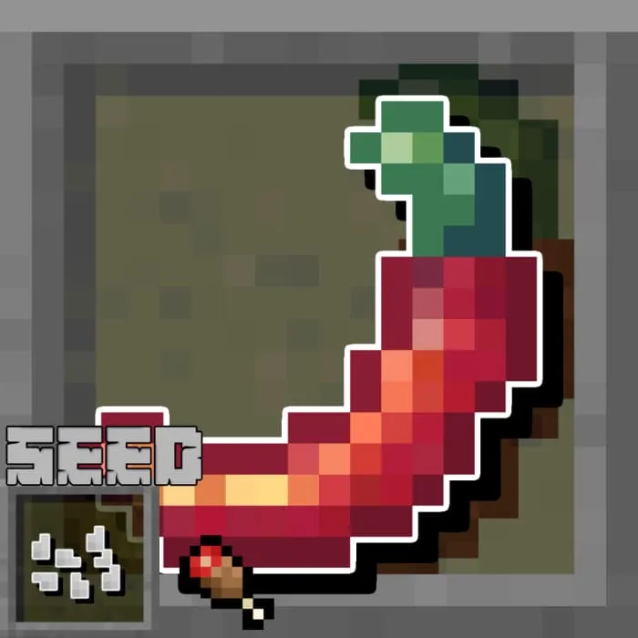 Перец чили красного цвета