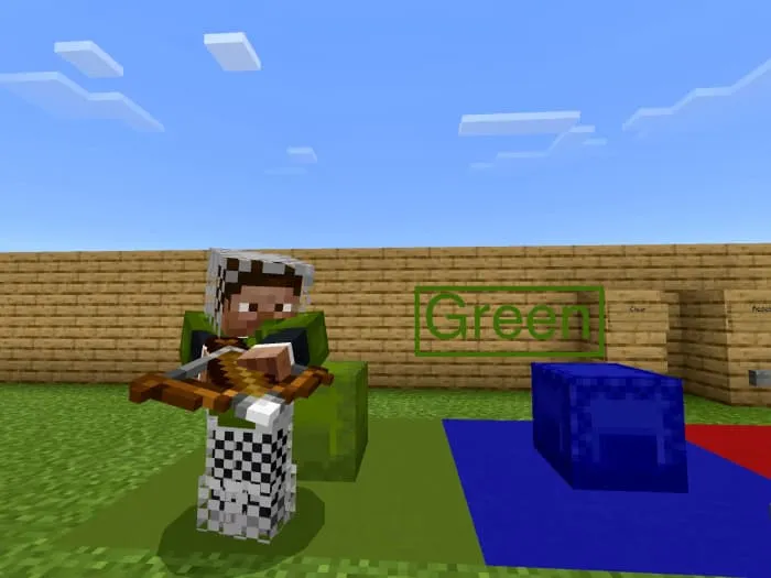 Зеленый персонаж