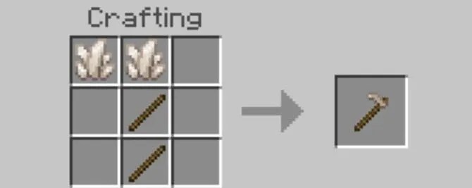 Крафт кварцевой мотыги