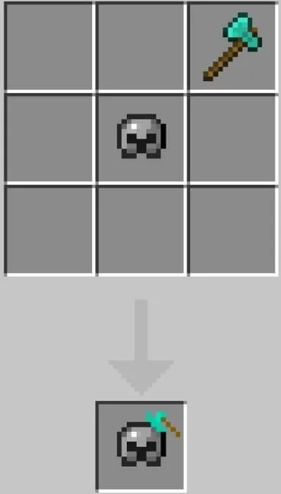 Крафт шлема с топором