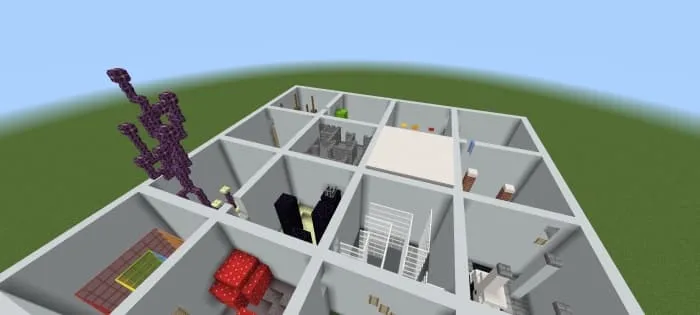 Вид уровней сверху