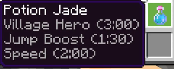 Эффекты нефритового зелья