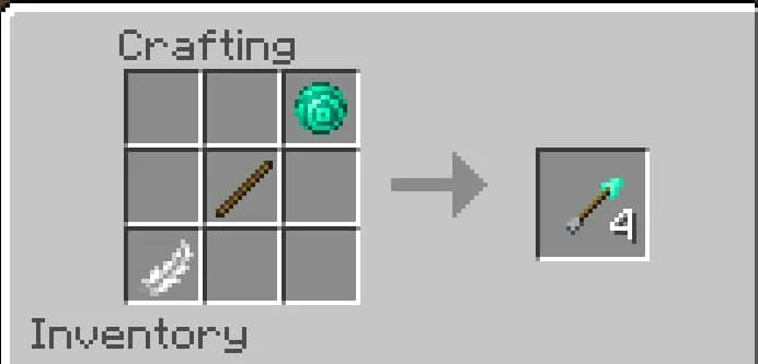 Крафт стрелы