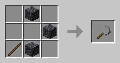 Крафт серпа из глубинного сланца